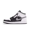 Air Jordan 1 Mid GS White Shadow