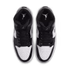 Air Jordan 1 Mid Black Patent Metallic Gold Metallic Silver