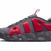 Nike Air More Uptempo Low Dark Grey Light Crimson