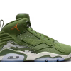 Jordan MVP 678 Green Suede Orange