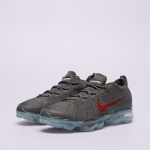 Nike Vapormax Flyknit 2023 Dark Grey Gym Red