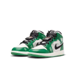 Air Jordan 1 Mid Pine Green Black White